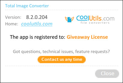 CoolUtils Total Image Converter 8.2.0.204