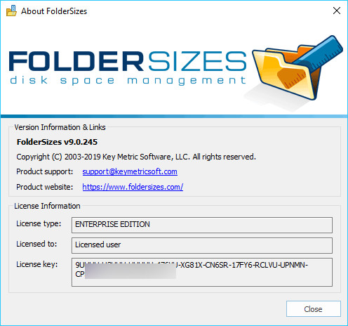 FolderSizes 9.0.245 Enterprise Edition