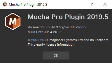 Mocha Pro 2019.5 v6.1.0