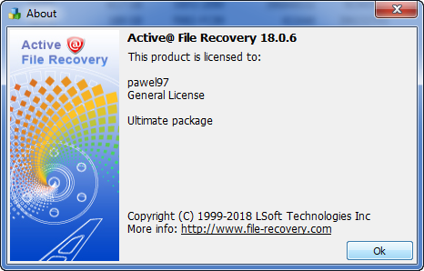 Active File Recovery 18.0.6