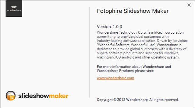 Wondershare Fotophire Slideshow Maker 1.0.3.0