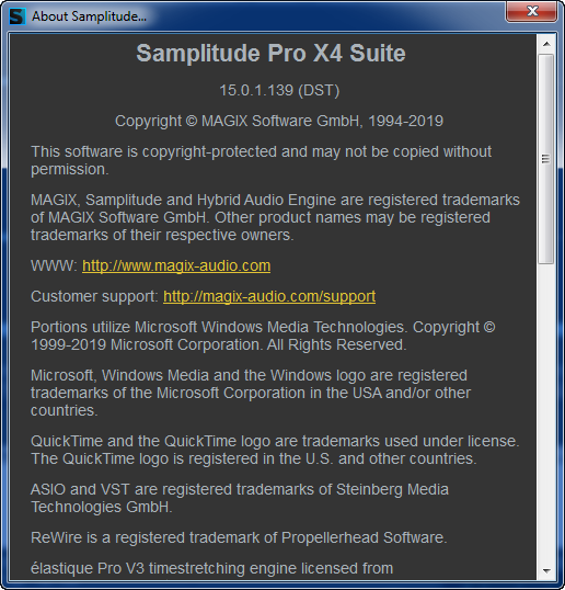 MAGIX Samplitude Pro X4 Suite 15.0.1.139