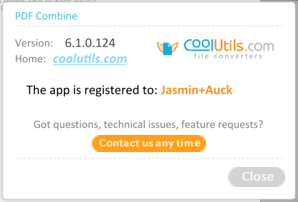 CoolUtils PDF Combine 6.1.0.124