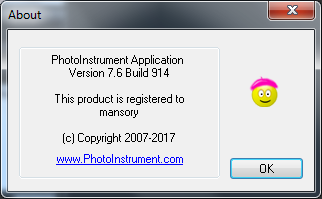 PhotoInstrument 7.6 Build 914