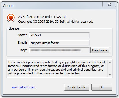 ZD Soft Screen Recorder