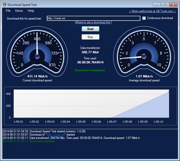 Portable Download Speed Test 1.0.20