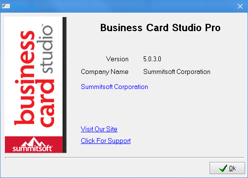 Summitsoft Business Card Studio Pro 5.0.3
