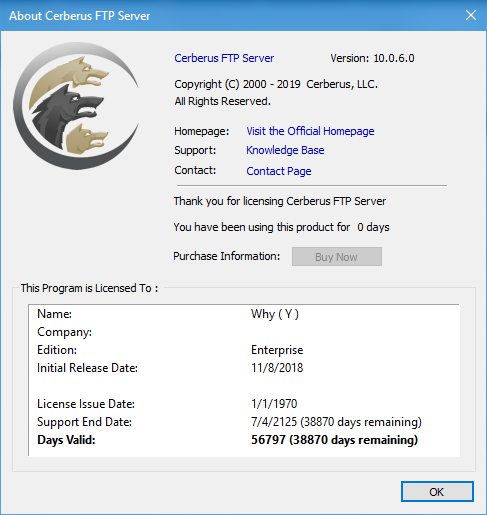 Cerberus FTP Server Enterprise