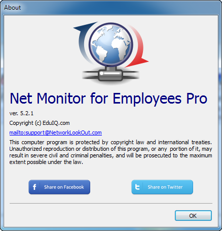 Net Monitor for Employees Pro 5.2.1
