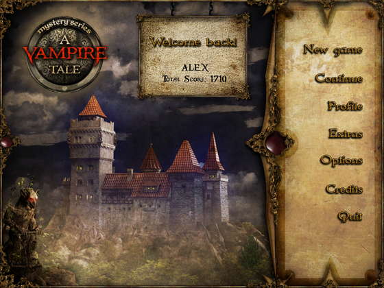 скриншот игры Mystery Series: A Vampire Tale