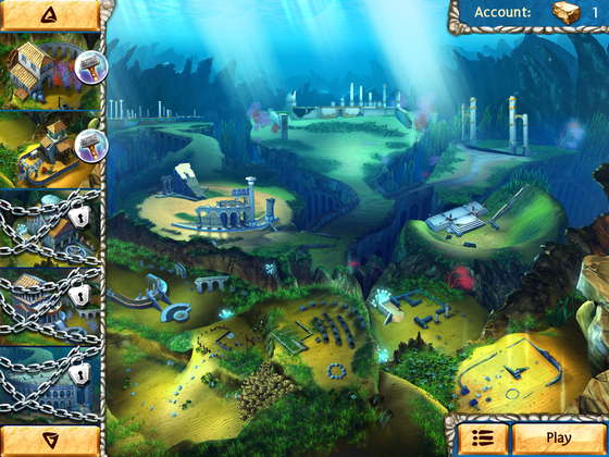 скриншот игры Jewel Legends 2: Atlantis