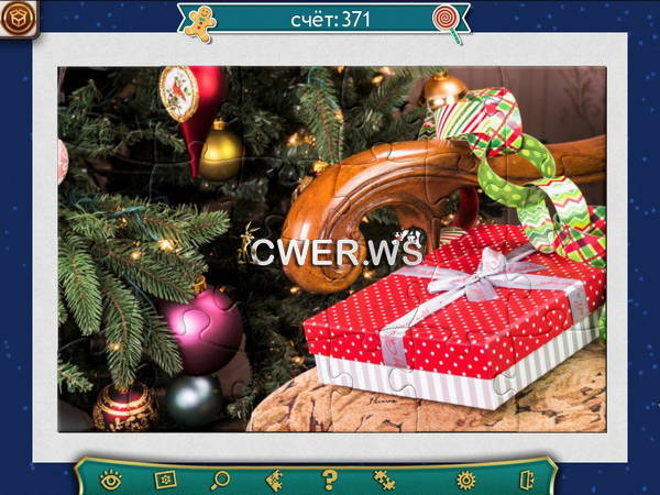 скриншот игры Праздничный пазл. Рождество 4