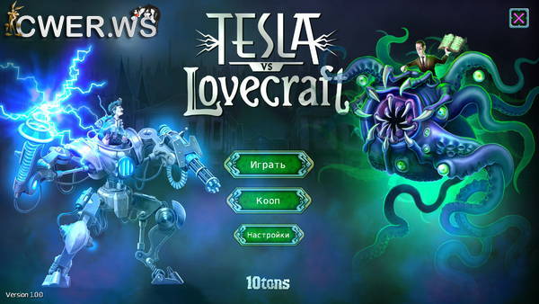 скриншот игры Tesla vs Lovecraft