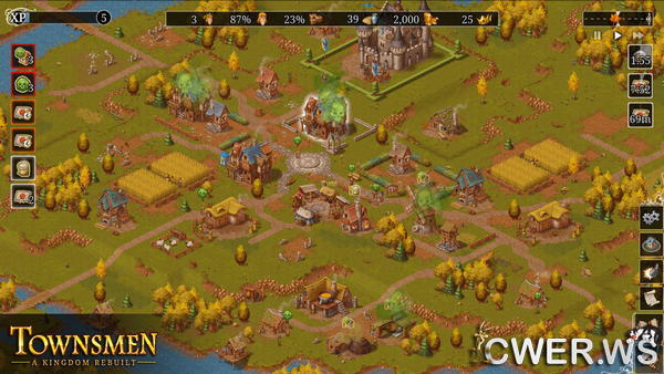 скриншот игры Townsmen: A Kingdom Rebuilt