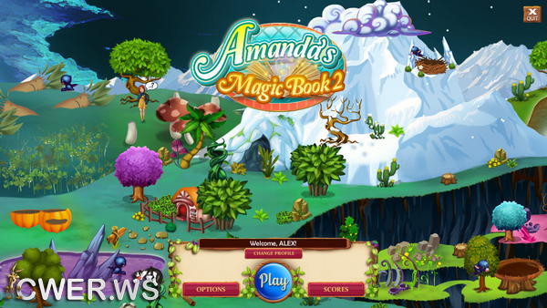 скриншот игры Amanda's Magic Book 2