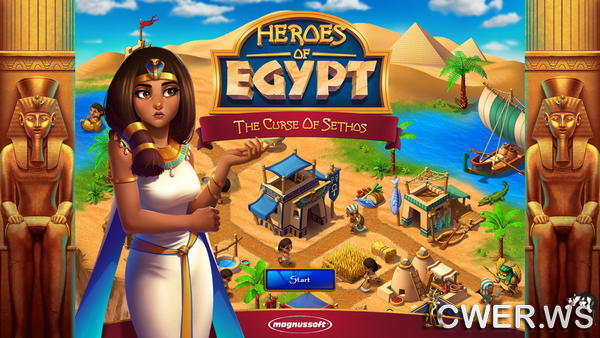 скриншот игры Heroes of Egypt: The Curse of Sethos