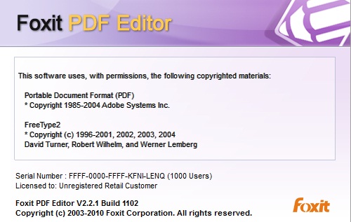 Foxit PDF Editor