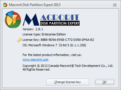 Мacrorit Disk Partition Expert