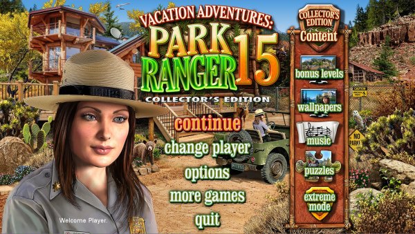 Vacation Adventures: Park Ranger 15 Collectors Edition