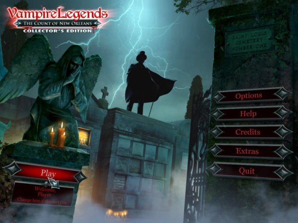 Vampire Legends 3. The Count of New Orleans Collectors Edition