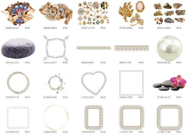 Драгоценности, камни, жемчуг, украшения1