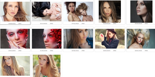 Портрет молодой красивой женщины1