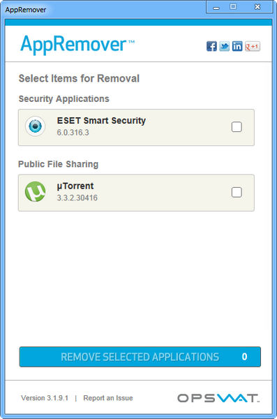 AppRemover 3.1.9.1