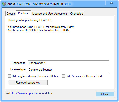 Cockos REAPER 4.61