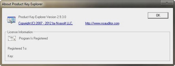 Product Key Explorer 2.9.3.0