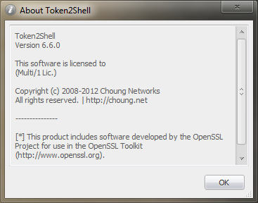 Token2Shell 6.6.0