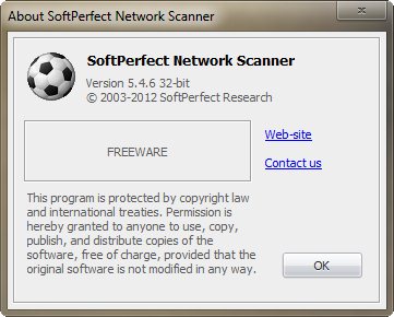 SoftPerfect Network Scanner 5.4.6