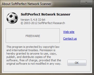 SoftPerfect Network Scanner 5.4.8