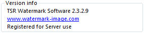 TSR Watermark Image Software 2.3.2.9