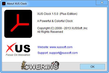 XUS Clock 1.5.0 Plus Edition