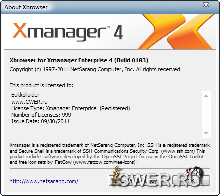 Xmanager Enterprise 4.0 Build 0183