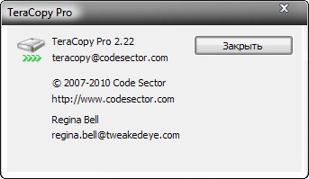 TeraCopy Pro 2.22