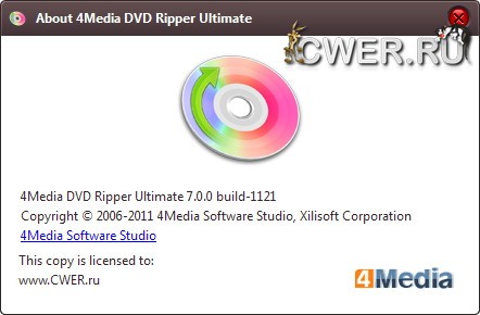 4Media DVD Ripper Ultimate 7.0.0.1121