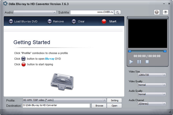 Odin Blu-ray to HD Converter 7.6.3