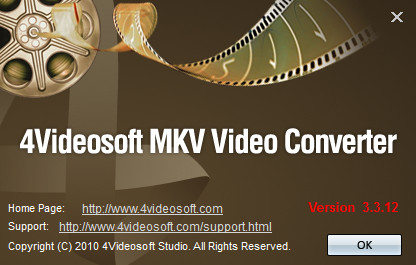 4Videosoft MKV Video Converter 3.3.12