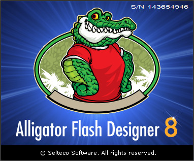 Alligator Flash Designer 8