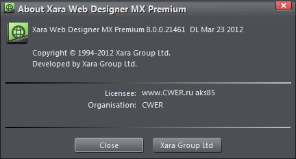 Xara Web Designer