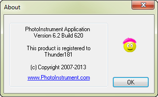 PhotoInstrument 6.2 Build 620