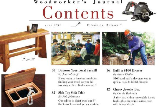 Woodworker's Journal №3 (June 2013)с