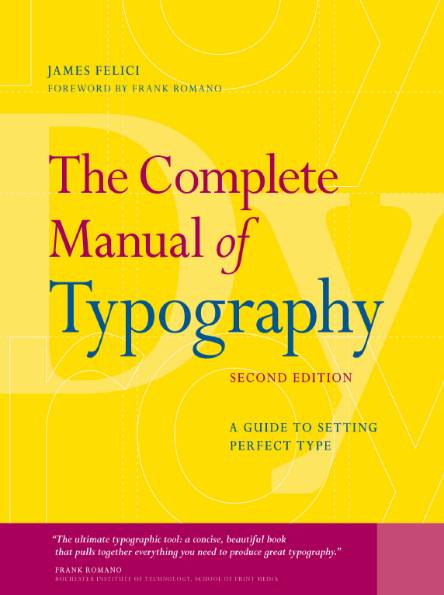The complete manual of typography