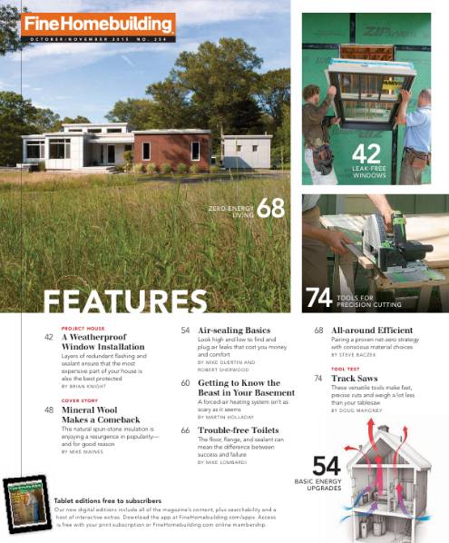 Fine Homebuilding №254 (November 2015)с